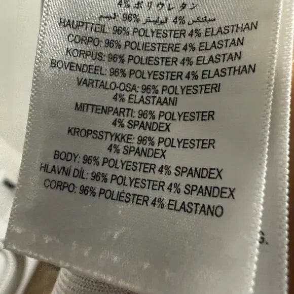 Herve by Herve Leger White Bandage Crisscross Sleeveless Crop Top Size Small - Picture 14 of 14